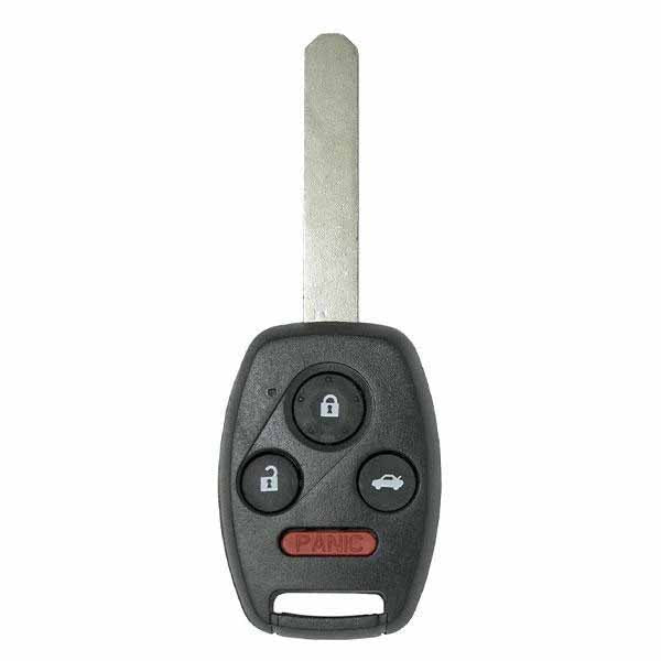10 x 2008-2015 Honda Accord Pilot / 4-Button Remote Head Key / KR55WK49308 / (AFTERMARKET) (Bundle of 10)