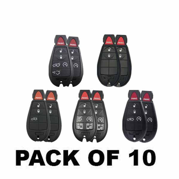 10 x 2008-2018 Dodge Chrysler Jeep / Fobik Key / M3N5WY783X (Bundle of 10)