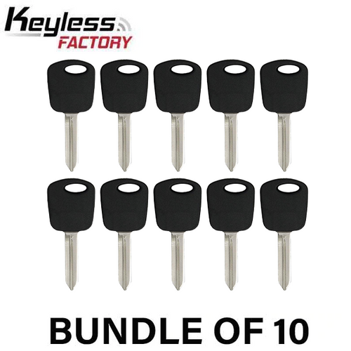 10 x H74 / H86 Ford Mazda Lincoln Transponder Key (4D60 Chip) (AFTERMARKET) (BUNDLE OF 10)