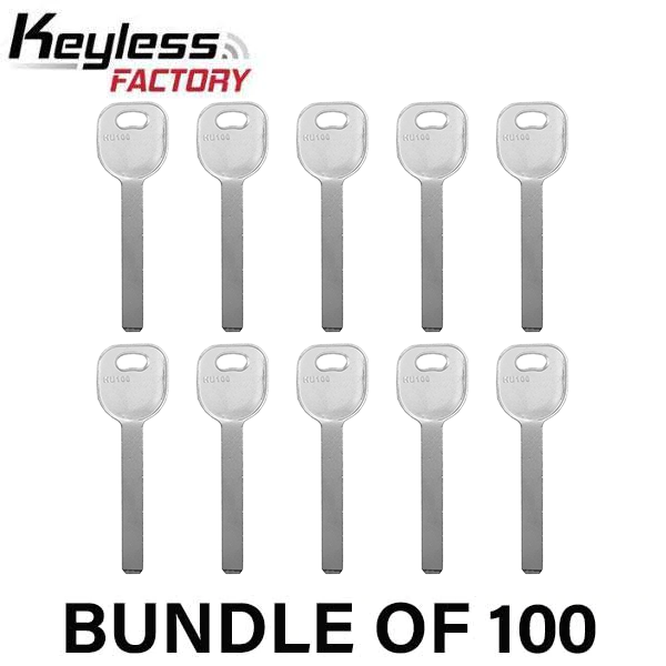 100 x GM HU100 High Security Test Blade (100 PACK) (AFTERMARKET)