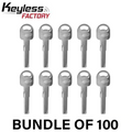 100 x Audi VW HU66 High Security Test Blade (100 PACK) (AFTERMARKET)