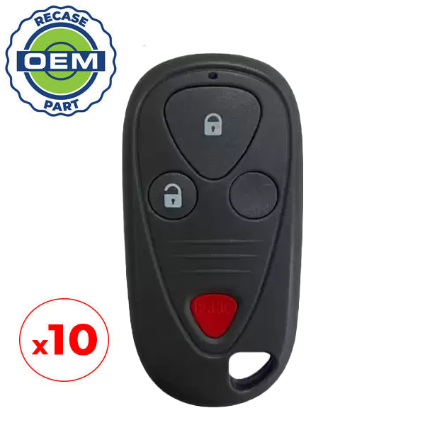 10 x 2002-2006 Acura RSX / 3-Button Keyless Entry Remote / 72147-S6M-A02 / OUCG8D-355H-A (OEM Recase)