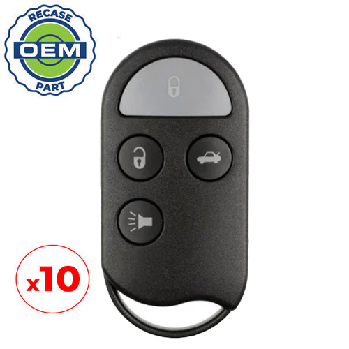 10 x 1995-1999 Infiniti / 4-Button Keyless Entry Remote / PN: 28268-40U15 / A269ZUA078 (OEM Recase)