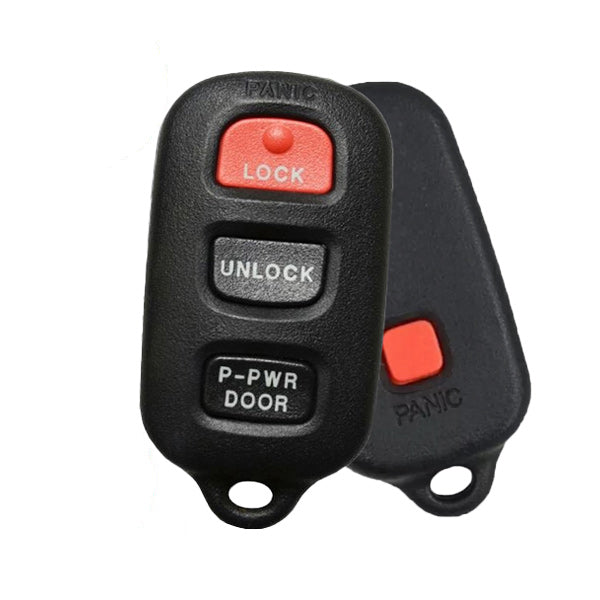10 x 1999-2003 Toyota Sienna / 4-Button Keyless Entry Remote / PN:  89742-08070 / GQ43VT14T (OEM Recase)