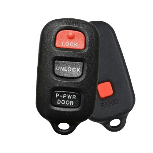 10 x 1999-2003 Toyota Sienna / 4-Button Keyless Entry Remote / PN:  89742-08070 / GQ43VT14T (OEM Recase)