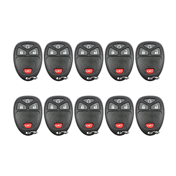 10 x 2007-2017 GM / 4-Button Keyless Entry Remote / OUC60270 / (AFTERMARKET) (BUNDLE OF 10)