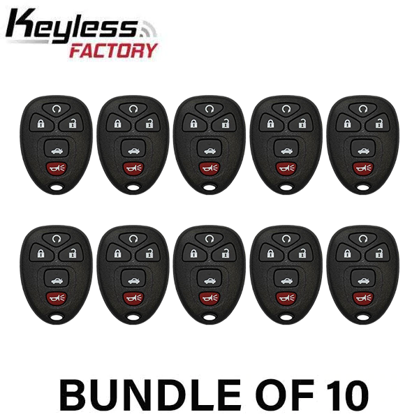 10 x 2005-2013 GM / 5-Button Keyless Entry Remote / OUC60270 / (AFTERMARKET) (BUNDLE OF 10)