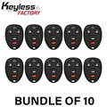 10 x 2005-2013 GM / 5-Button Keyless Entry Remote / OUC60270 / (AFTERMARKET) (BUNDLE OF 10)