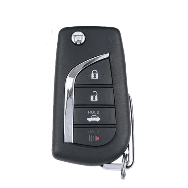10 x 2018-2022 Toyota Camry / 4-Button Flip Key / PN: 89070-06790 / HYQ12BFB / H Chip (OEM Recase)