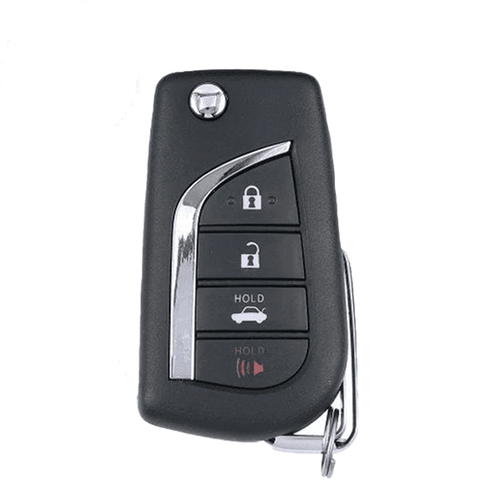 10 x 2018-2022 Toyota Camry / 4-Button Flip Key / PN: 89070-06790 / HYQ12BFB / H Chip (OEM Recase)