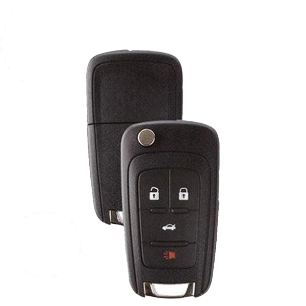 10 x 2010-2021 Buick Lacrosse / 4-Button Flip Key / PN: 5912555 / OHT01060512 (OEM Recase)