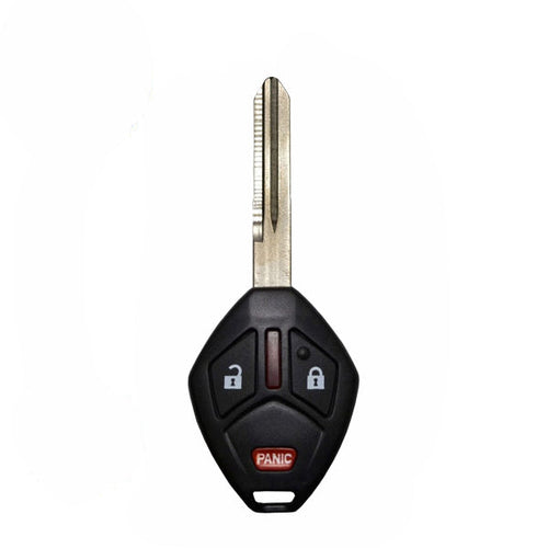 10 x 2006-2008 Mitsubishi Endeavor / 3-Button Remote Head Key / PN: MN141383 / OUCG8D-620M-A (OEM Recase)