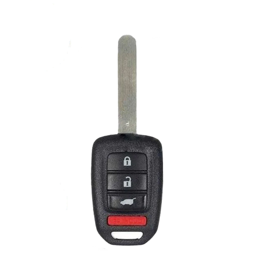 10 x 2014-2019 Honda / 4-Button Remote Head Key / PN: 35118-T7S-A00 / MLBHLIK6-1T (OEM Recase)