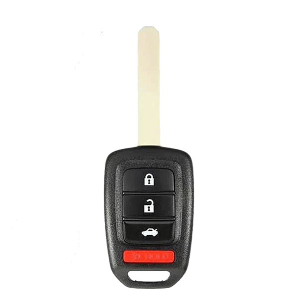 10 x 2016-2019 Honda / 4-Button Remote Head Key / PN: 35118-T2A-A60 / MLBHLIK6-1TA (OEM Recase)