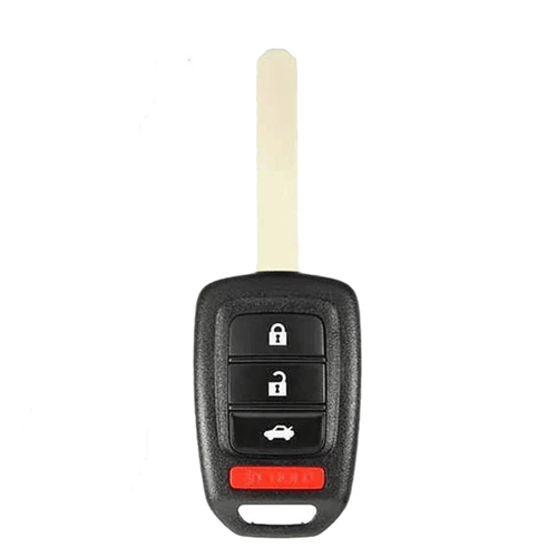 10 x 2016-2019 Honda / 4-Button Remote Head Key / PN: 35118-T2A-A60 / MLBHLIK6-1TA (OEM Recase)