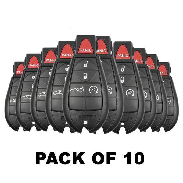10 x 2008-2013 Chrysler Dodge / 5-Button Fobik / M3N5WY783X (Bundle of 10)