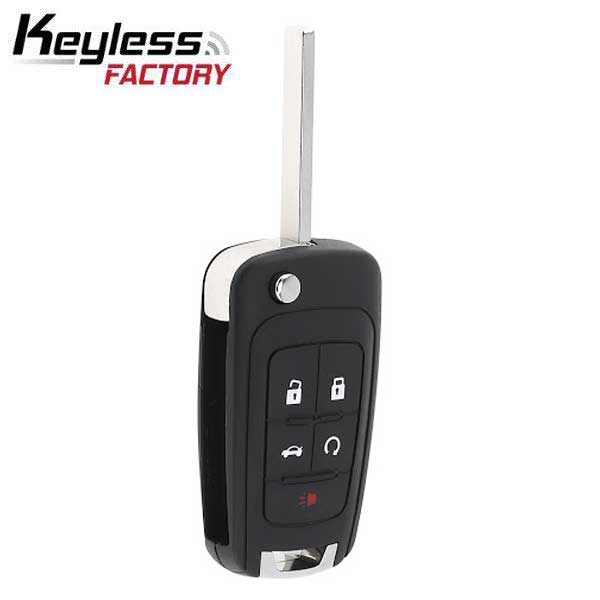 10 x 2010-2020 GM / 5-Button Flip Key / OHT01060512 (BUNDLE OF 10)