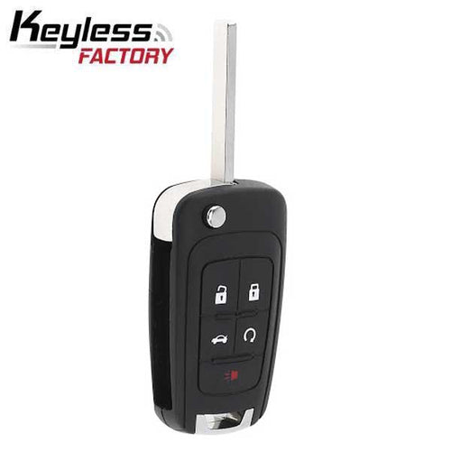 10 x 2010-2020 GM / 5-Button Flip Key / OHT01060512 (BUNDLE OF 10)