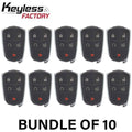 2014-2019 Cadillac / 5-Button Smart Key / PN: 13580811 / HYQ2AB (AFTERMARKET) (BUNDLE OF 10)