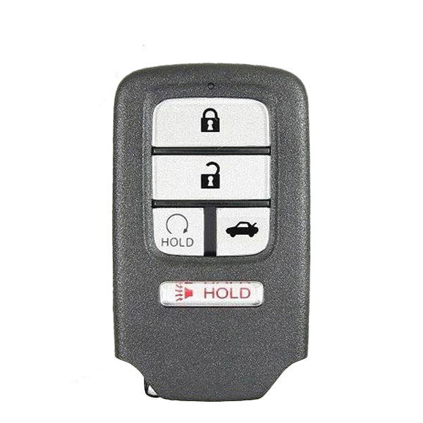 10 x 2016-2019 Honda Civic / 5-Button Smart Key / PN: 72147-TBA-A11 / KR5V2X (OEM Recase)
