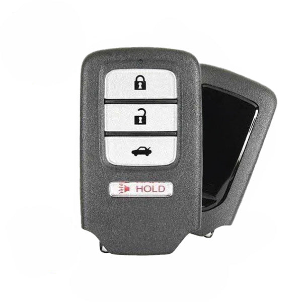 10 x 2017-2020 Honda Civic / 4-Button Smart Key / PN: 72147-TBA-A01 / KR5V2X-V41 (OEM Recase)