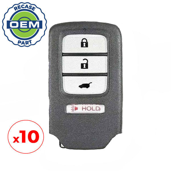 10 x 2015-2016 Honda CR-V / 4-Button Smart Key / PN: 72147-T0A-A31 / ACJ932HK1210A (Driver 2) (OEM Recase)
