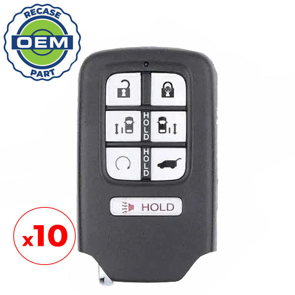 10 x 2011-2019 Honda Odyssey / 7-Button Smart Key / PN: 72147-THR-A31 / KR5V2X (OEM Recase)