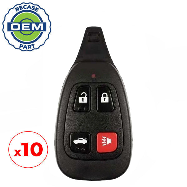 10 x 2002-2006 Infiniti / 4-Button Smart Key / PN: H0561-AR200 / KBRASTU13 (OEM Recase)