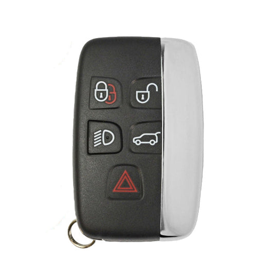 10 x 2012-2018 Land Rover / 5-Button Smart Key / PN: 5E0U30147 / KOBJTF10A (OEM Recase)