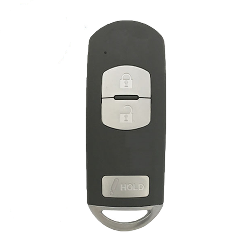10 x 2012-2017 Mazda 3 CX3 CX5 / 3-Button Smart Key / PN: KDY3-67-5DY / WAZSKE13D01 (OEM Recase)
