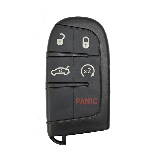 10 x 2011-2018 Chrysler Dodge / 5-Button Smart Key / PN: 56046759AA / M3N40821302 (OEM Recase)
