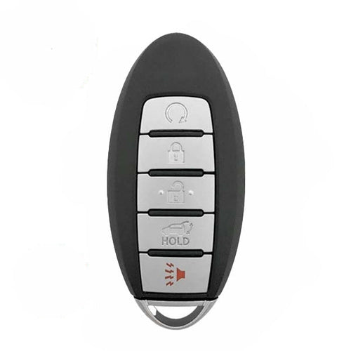 10 x 2014-2019 Nissan Murano Pathfinder / 5-Button Smart Key / PN: 285E3-5AA5A / FCC: KR5S180144014 (IC204) (OEM RECASE)