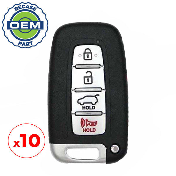 10 x 2011-2017 Hyundai / 4-Button Smart Key / PN: 95440-2V100 / SY5HMFNA04 (OEM Recase)