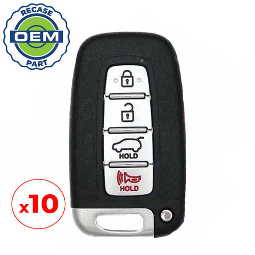 10 x 2011-2017 Hyundai / 4-Button Smart Key / PN: 95440-2V100 / SY5HMFNA04 (OEM Recase)