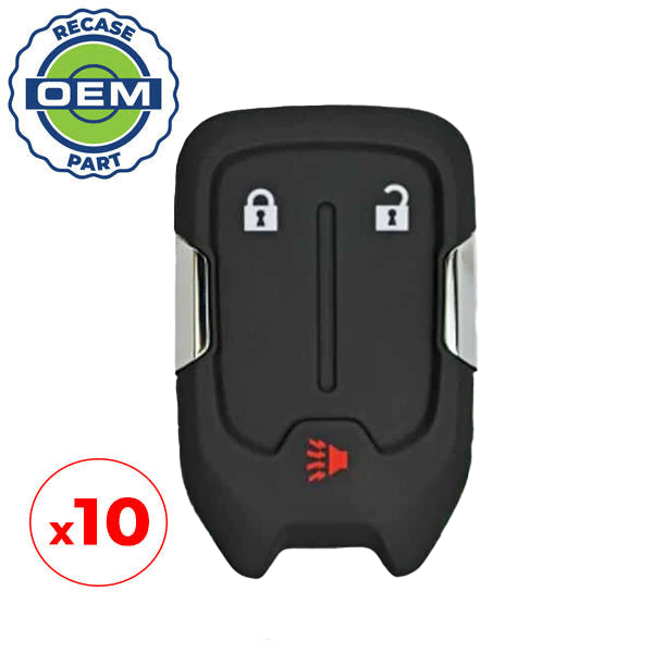 10 x 2018-2021 GMC Terrain / 3-Button Smart Key / PN: 13591388 / HYQ1AA (OEM RECASE)