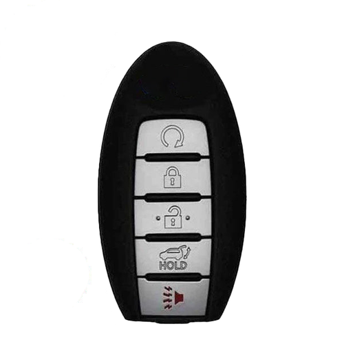 10 x 2016-2018 Infiniti QX60 / 5-Button Smart Key / PN: 285E3-9NF5A / KR5S180144014 (OEM Recase)