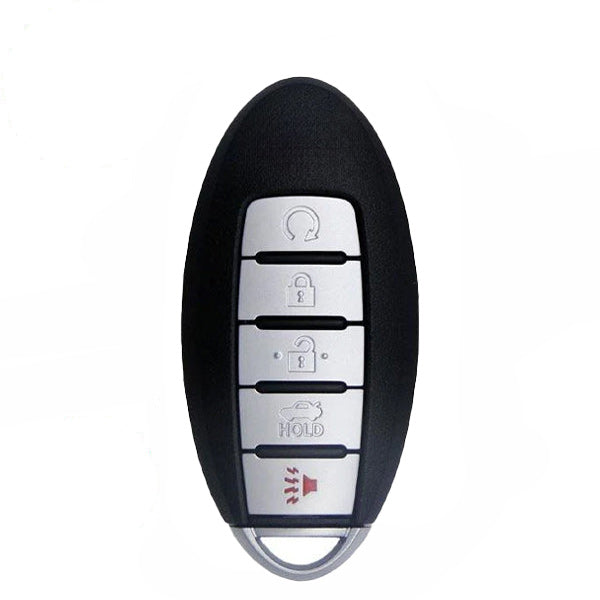 10 x 2016-2018 Infiniti Q50 Q60 / 5-Button Smart Key / PN: 285E3-4HK0A / KR5S180144014 (OEM Recase)