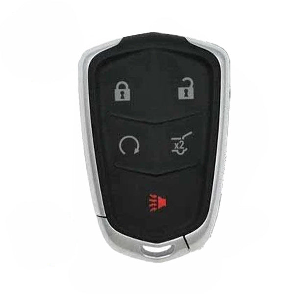 10 x 2017-2019 Cadillac XT5 / 5-Button Smart Key / PN: 13510245 / HYQ2EB (OEM Recase)