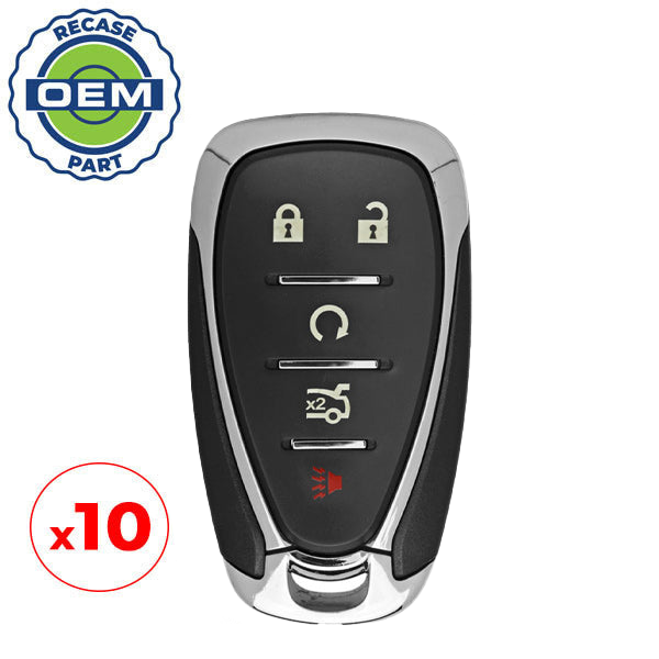 10 x 2021-2024 Chevrolet Camaro / 5-Button Smart Key / PN: 13522891 / HYQ4ES (OEM Recase)
