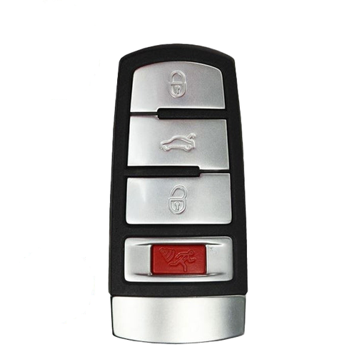 10 x 2006-2015 Volkswagen / 4-Button Smart Key / PN: HLO 3C0 959 752 N / NBG009066T (OEM Recase)