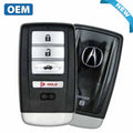2015-2020 Acura ILX RLX TLX / 4-Button Smart Key / PN: 72147-TZ3-A11 / KR5V1X (Driver 2) (OEM)