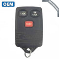 1993-1998 Ford Lincoln Mercury / 3-Button Keyless Entry Remote / PN: F6UZ-15K601-AB / GQ43VT4T (OEM Refurb)