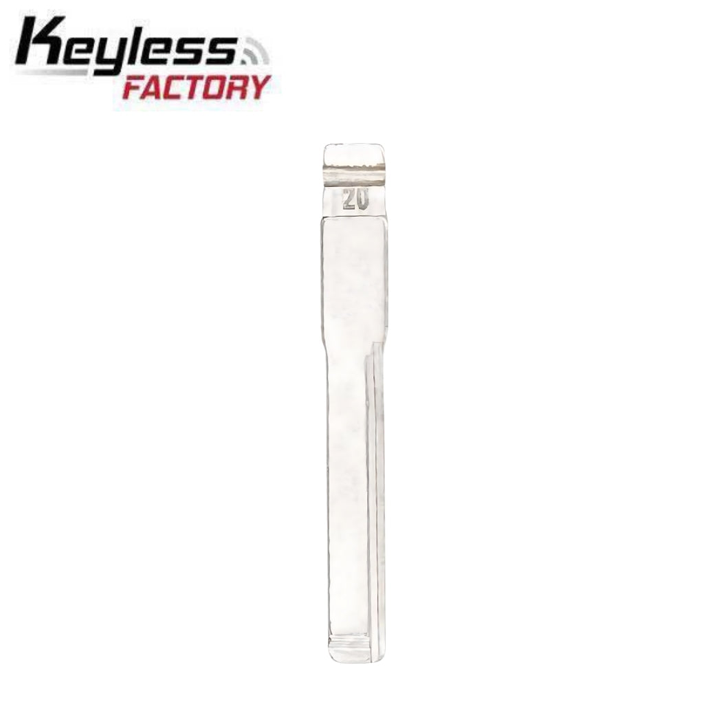 1994-1998 Mercedes / HU64 / Flip Key Blade (AFTERMARKET)