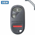 1994-2000 Honda Civic Accord / 3-Button Keyless Entry Remote / PN: 72147-S04-A01 / A269ZUA106 (OEM Refurb)