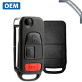 1995-2007 Mercedes / 3-Button Flip Key / PN: 267 102 334 / KR55 (OEM Refurb)