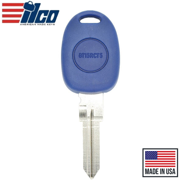 1996-2002 Fiat - GT15RCT5 - Transponder Key - (SOKYMAT ID T5)
