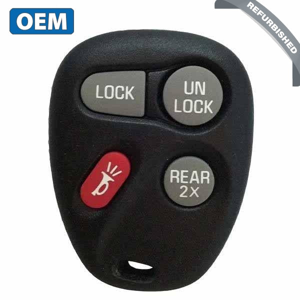 1996-2002 GM / 4-Button Keyless Entry Remote / PN: 16245100-29 / ABO1502T (OEM Refurb)
