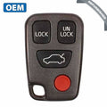 1997-2005 Volvo / 4-Button Keyless Entry Remote / PN: 9166200 / HYQ1512J (OEM Refurb)