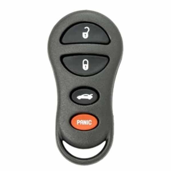 1998-2000 Chrysler Dodge / 4-Button FOB Keyless Entry Remote / PN: 4602268 / GQ43VT9T  (OEM Refurb)