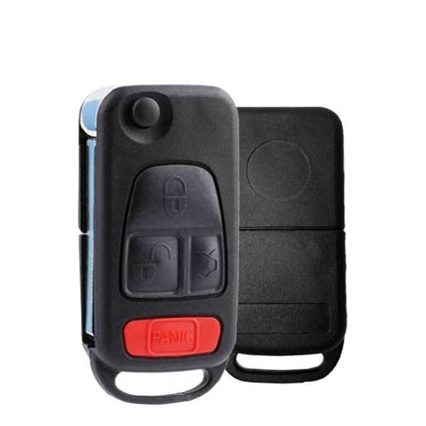 1998-2005 Mercedes / 4-Button Flip Key / PN: KPT6095 / NCZ MB1K (OEM Refurb)